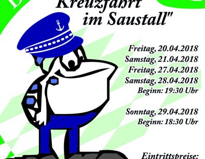 2018: Kreuzfahrt im Saustall