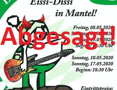 Abgesagt: 2020: „Eissi-Dissi in Mantel!“